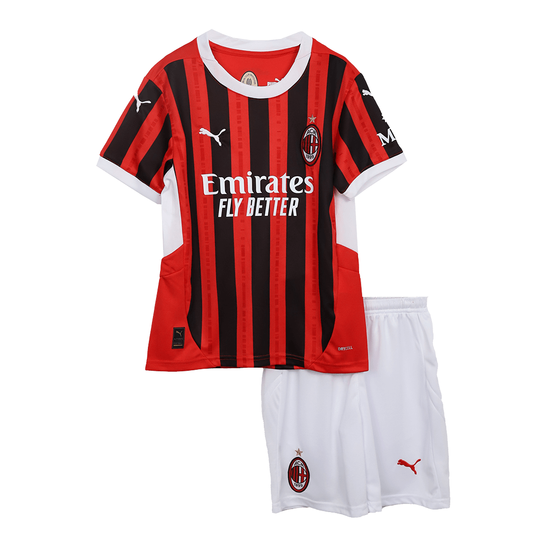 AC Milan Home Kids Soccer Jerseys Kit 2024_25 (8)
