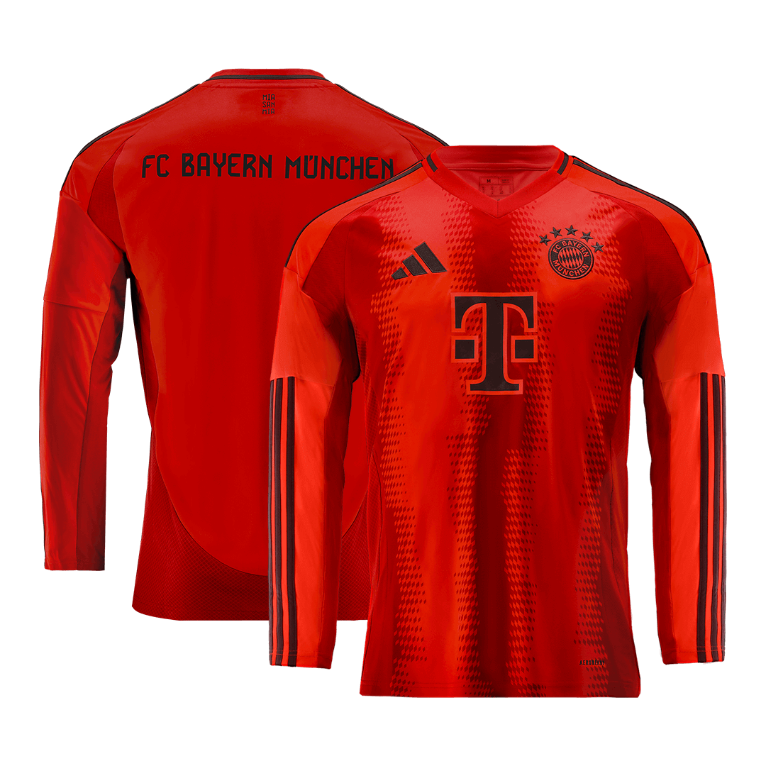 Bayern Munich Home Long Sleeve Soccer Jersey 2024_25 (6)