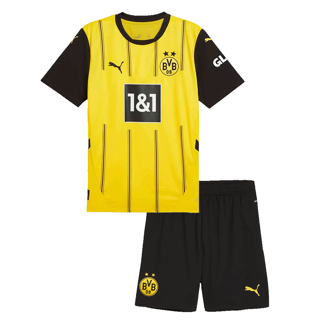 Borussia Dortmund Home Kids Soccer Jerseys Kit 2024_25 (8)