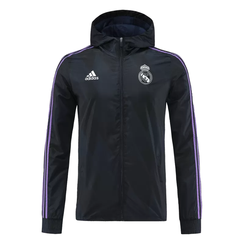 Real Madrid Windbreaker Hoodie Jacket 22_23 (7)