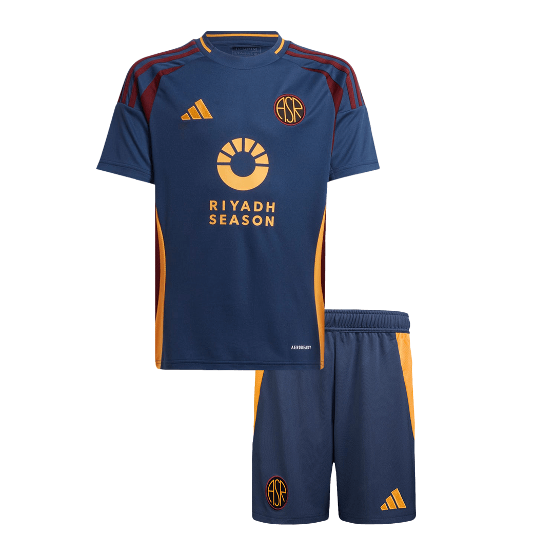 Roma Third Away Kids Soccer Jerseys Kit 2024_25 (6)