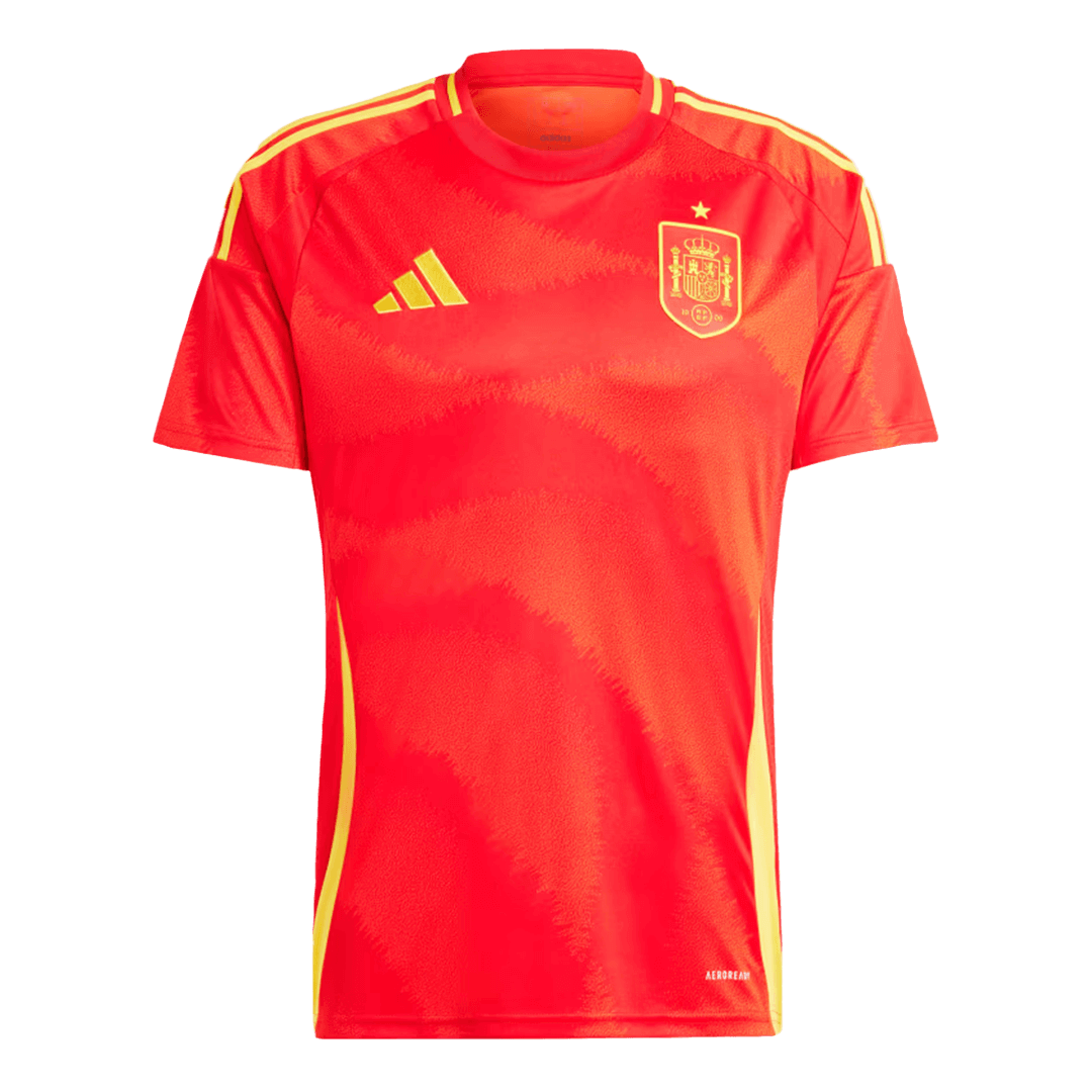 Spain Home Soccer Jersey EURO 2024 (2)
