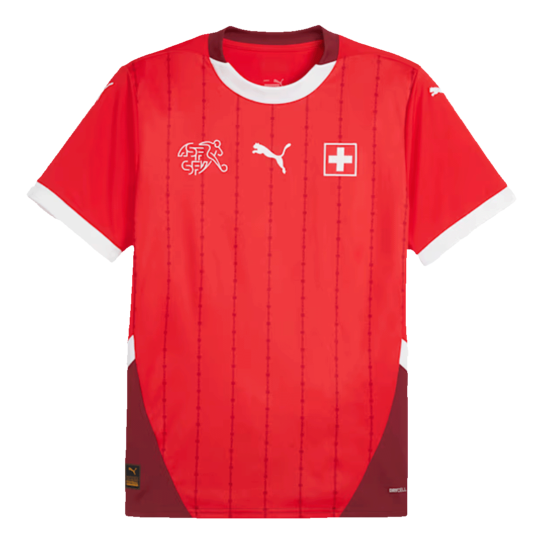 Switzerland Home Soccer Jersey EURO 2024 (6)