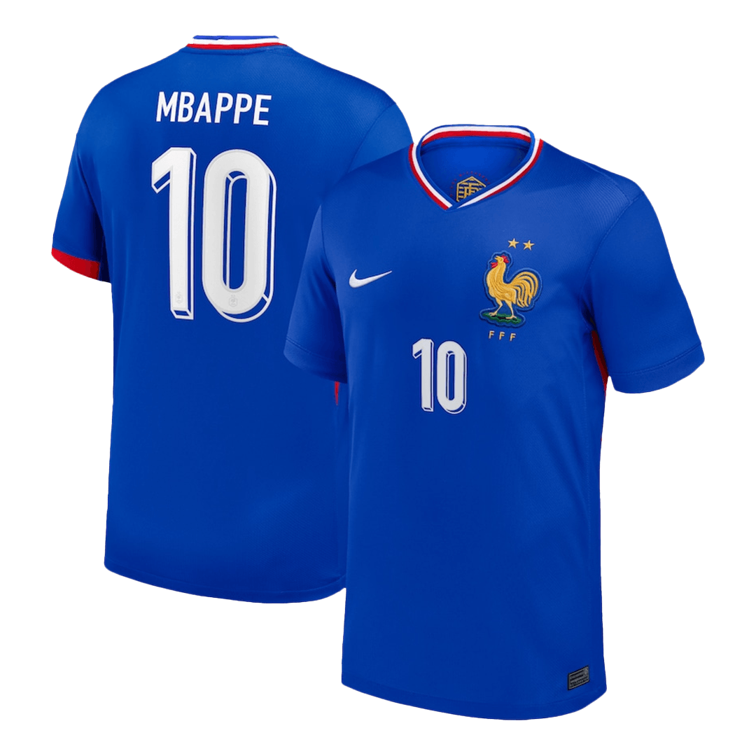 MBAPPE #10 France Home Soccer Jersey EURO 2024 (1)