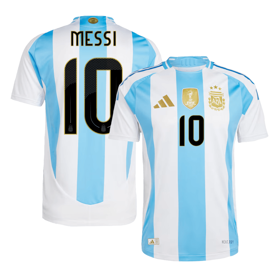 MESSI #10 Argentina Home Authentic Soccer Jersey Copa America 2024 (5)