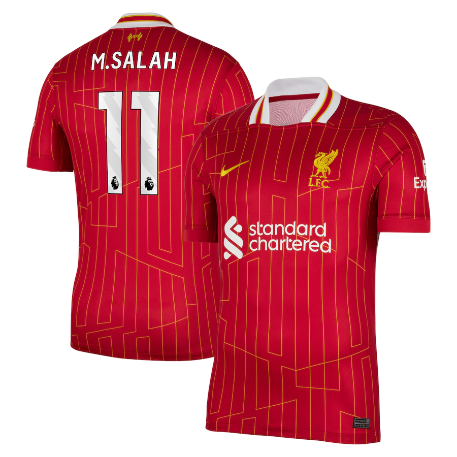 Mohamed Salah Liverpool Nike 2024_25 Home Replica Player Jersey – Red (2)