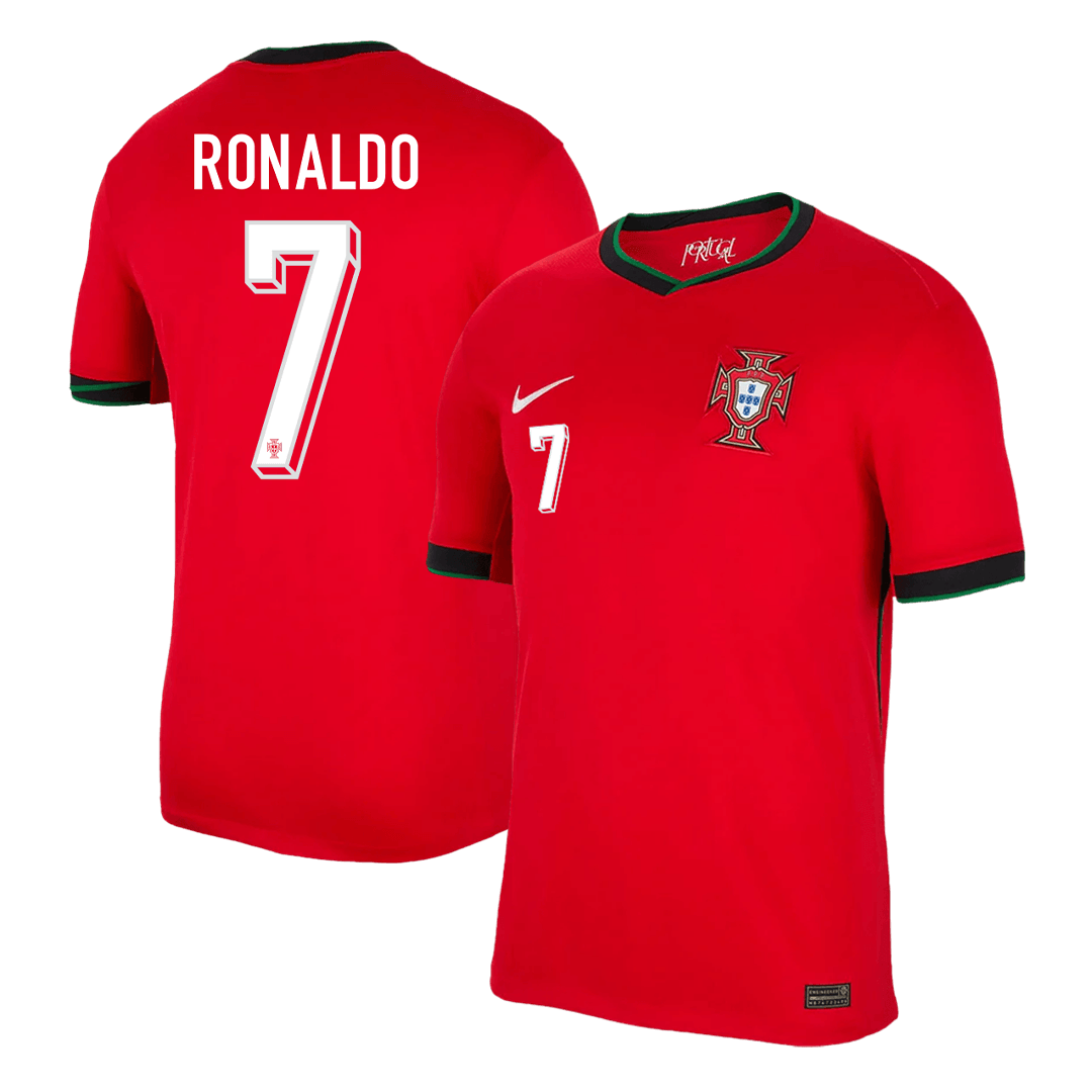 RONALDO #7 Portugal Home Soccer Jersey EURO 2024 (3)