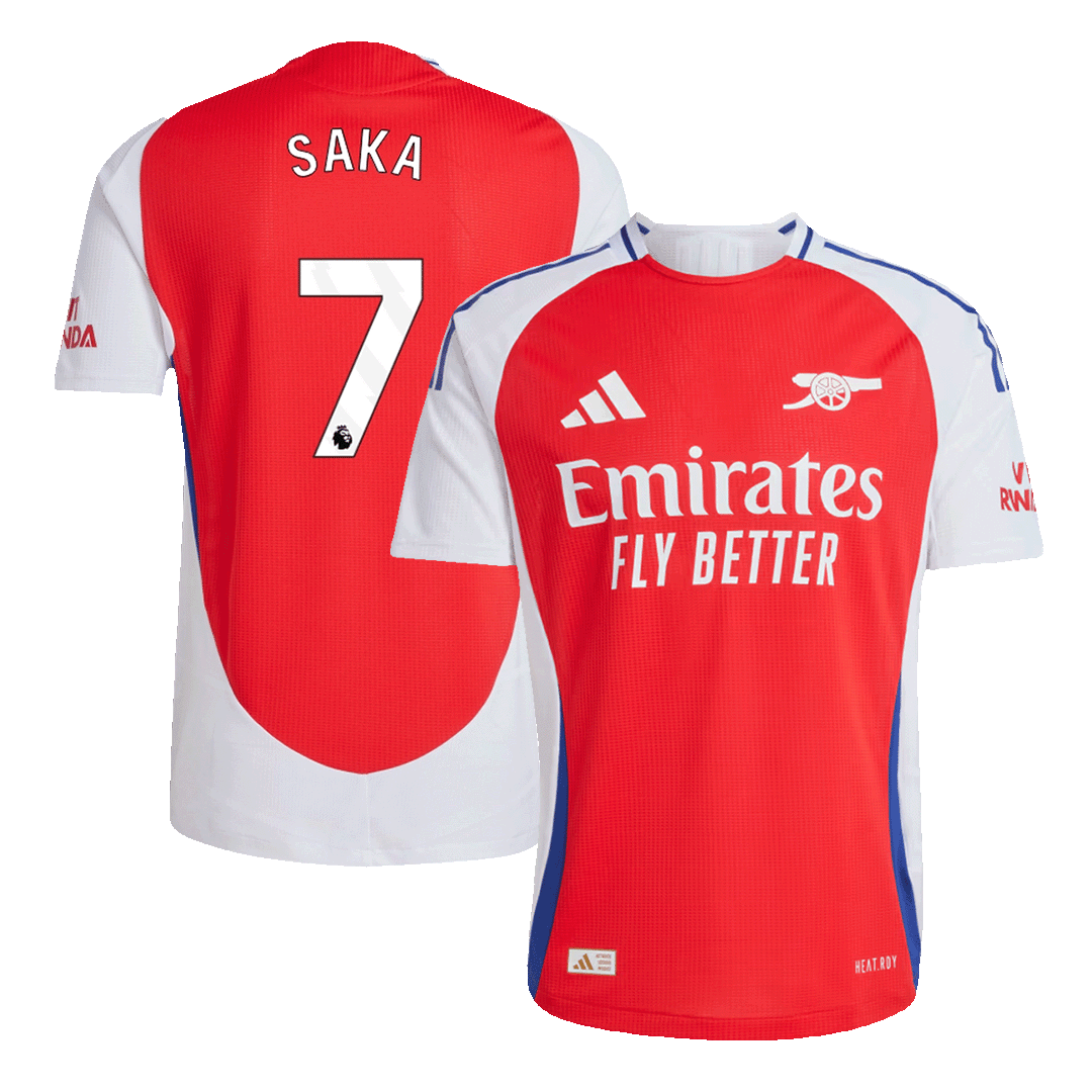 SAKA #7 Arsenal Home Soccer Jersey 2024_25 (5)