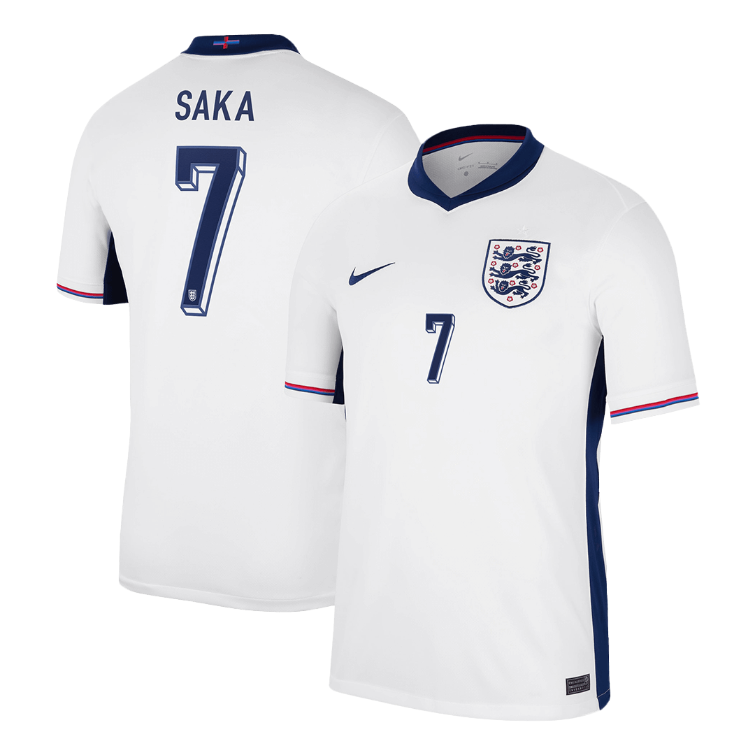 SAKA #7 England Home Soccer Jersey EURO 2024 (7)